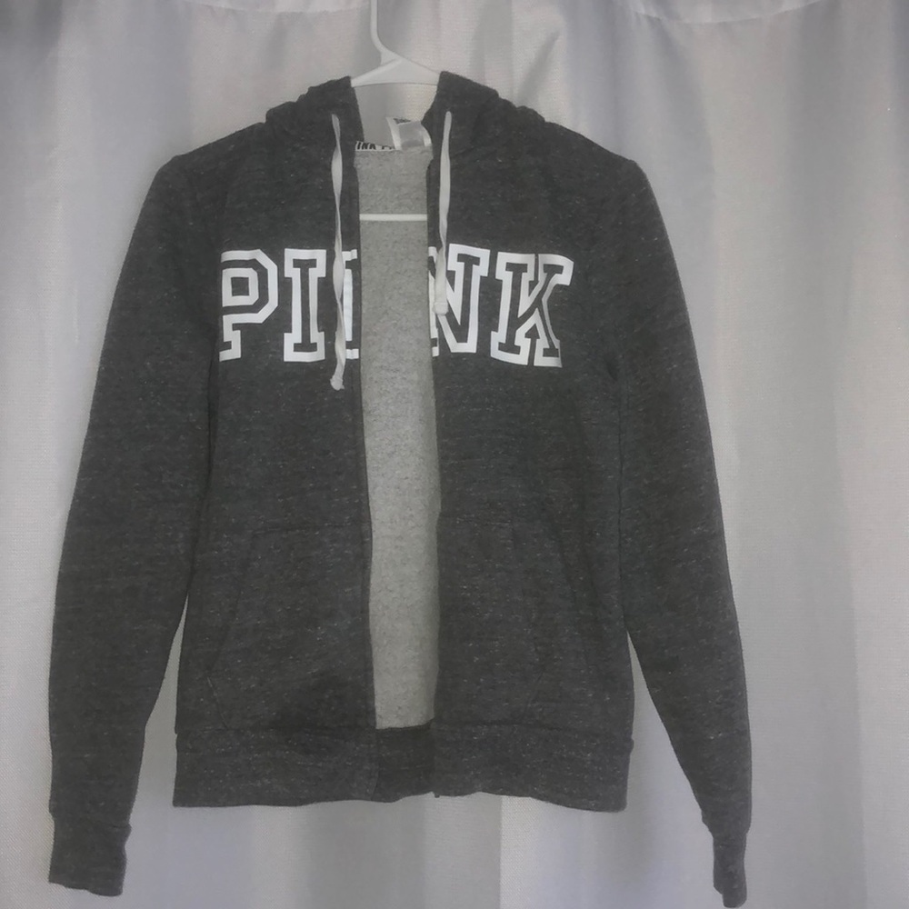 Victorias Secret Pink Perfect Zip Hoodie